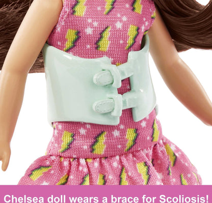 Barbie - Chelsea Core Doll With Pink Watermelon Dress  /Toys