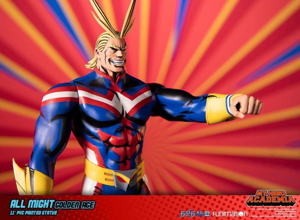 First4Figures - My Hero Academia: All Might (Golden Age) PVC /Figures