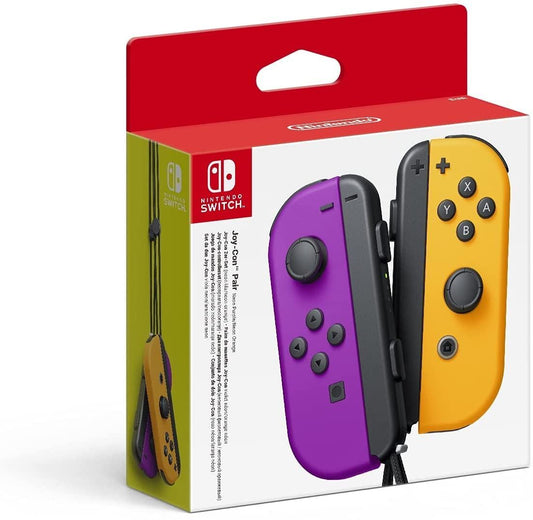 Nintendo Switch Joy-Con (Pair) **Neon Purple/Neon Orange** /Switch