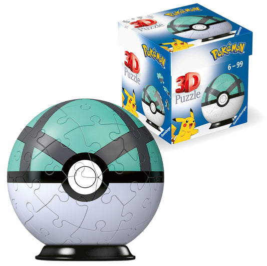 Pok?mon 3D Puzzle Pok?balls: Net Ball (55 pieces)