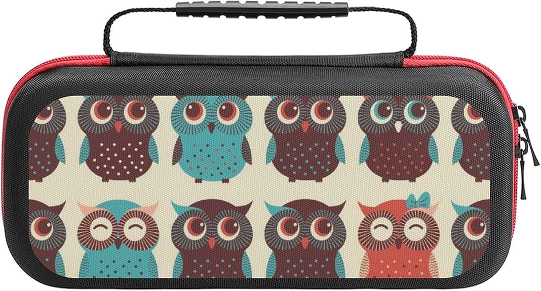 Nintendo Switch Travel Case Owl (Nintendo Switch / Switch Lite)