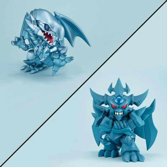 Yu-Gi-Oh! Duel Monsters Megatoon PVC Statue Blue Eyes White Dragon & Obelisk the