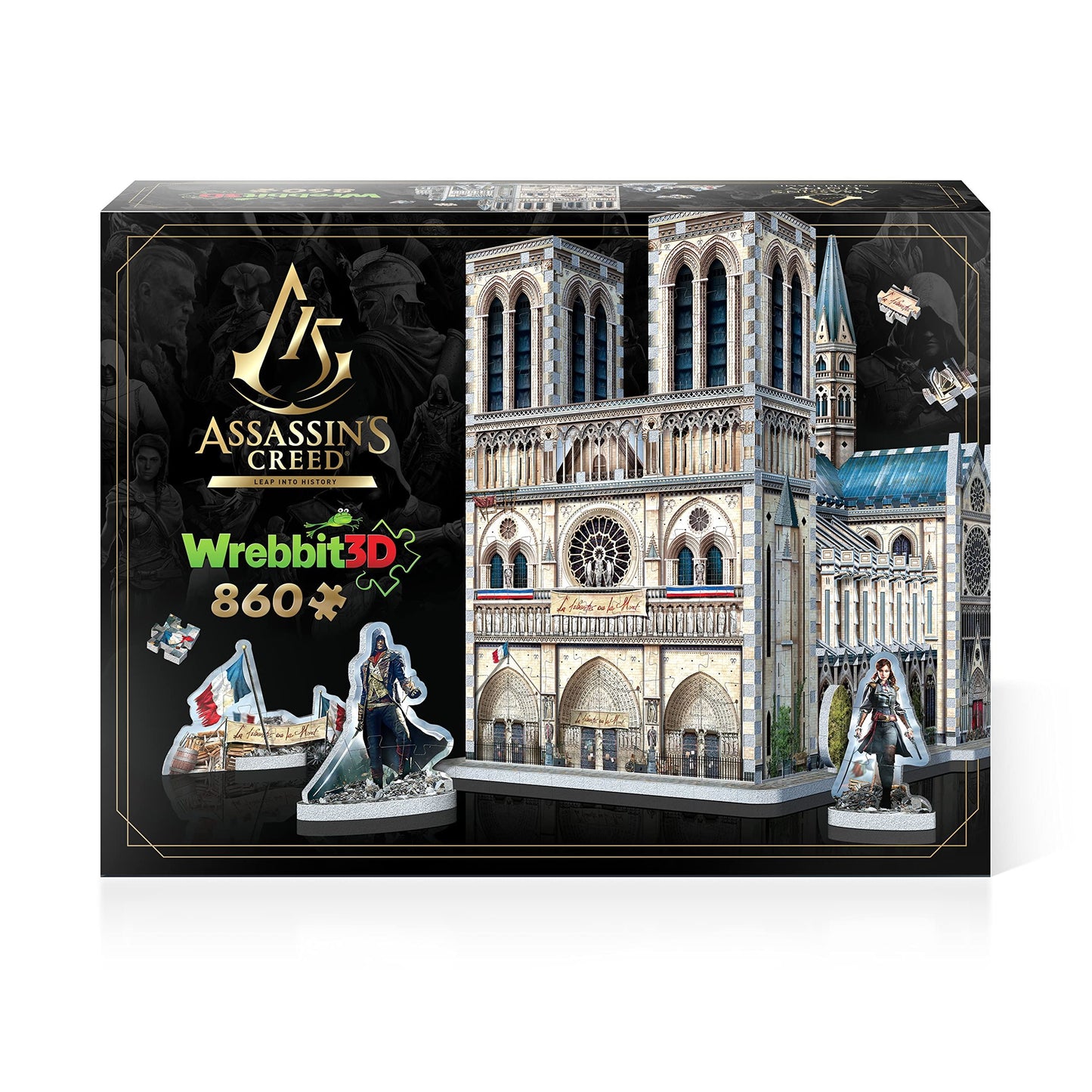 Wrebbit 3D Puzzle - Assassins Creed Notre Dame