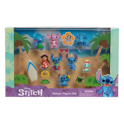 Lilo & Stitch Mini Figure 8-Pack Stitch Deluxe Figure Set 7 cm