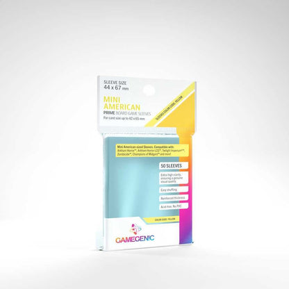 UNIT Gamegenic PRIME Mini American- Sized Sleeves 44 x 67 mm (50 ct.)