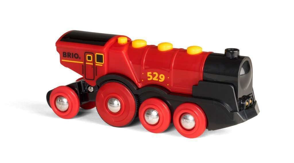 BRIO - Mighty Red Action Locomotive 33592 /Toys