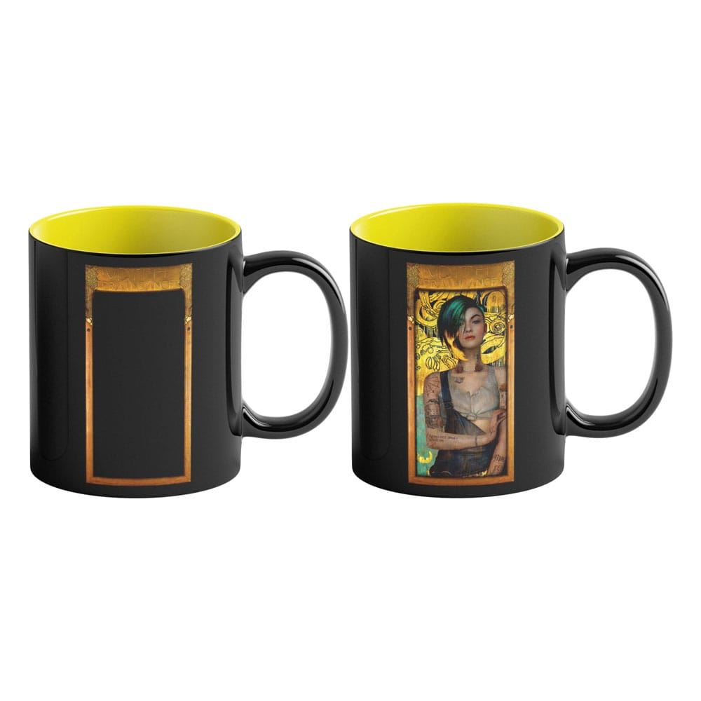 Cyberpunk 2077 Game Art Chronicles Heat Change Mug Judy inspired by Gustav Klimt