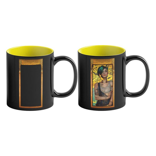 Cyberpunk 2077 Game Art Chronicles Heat Change Mug Judy inspired by Gustav Klimt