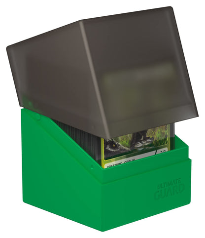 Ultimate Guard Boulder Deck Case 100+ SYNERGY Black/Green