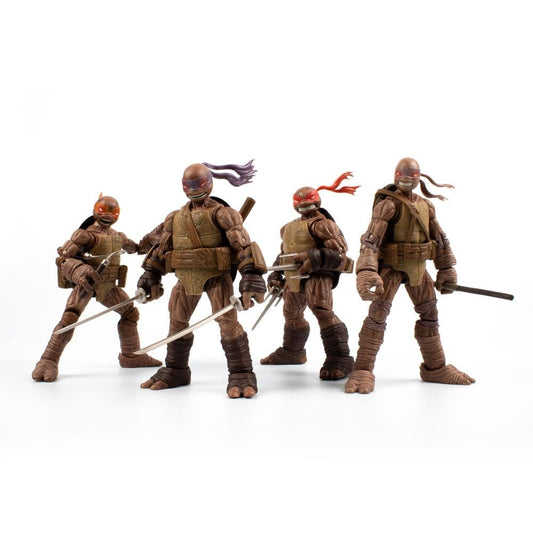 TMNT BST AXN Figures 4-Pack Zombie Turtle IDW Comics 13cm