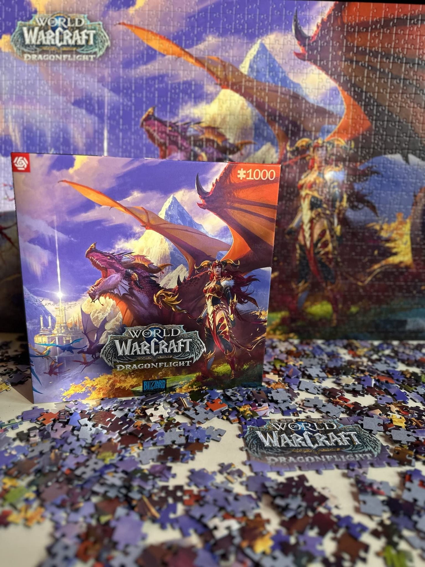 Good Loot Gaming Puzzle World Of Warcraft Dragonflight Alexstrasza 1000pcs Puzzl
