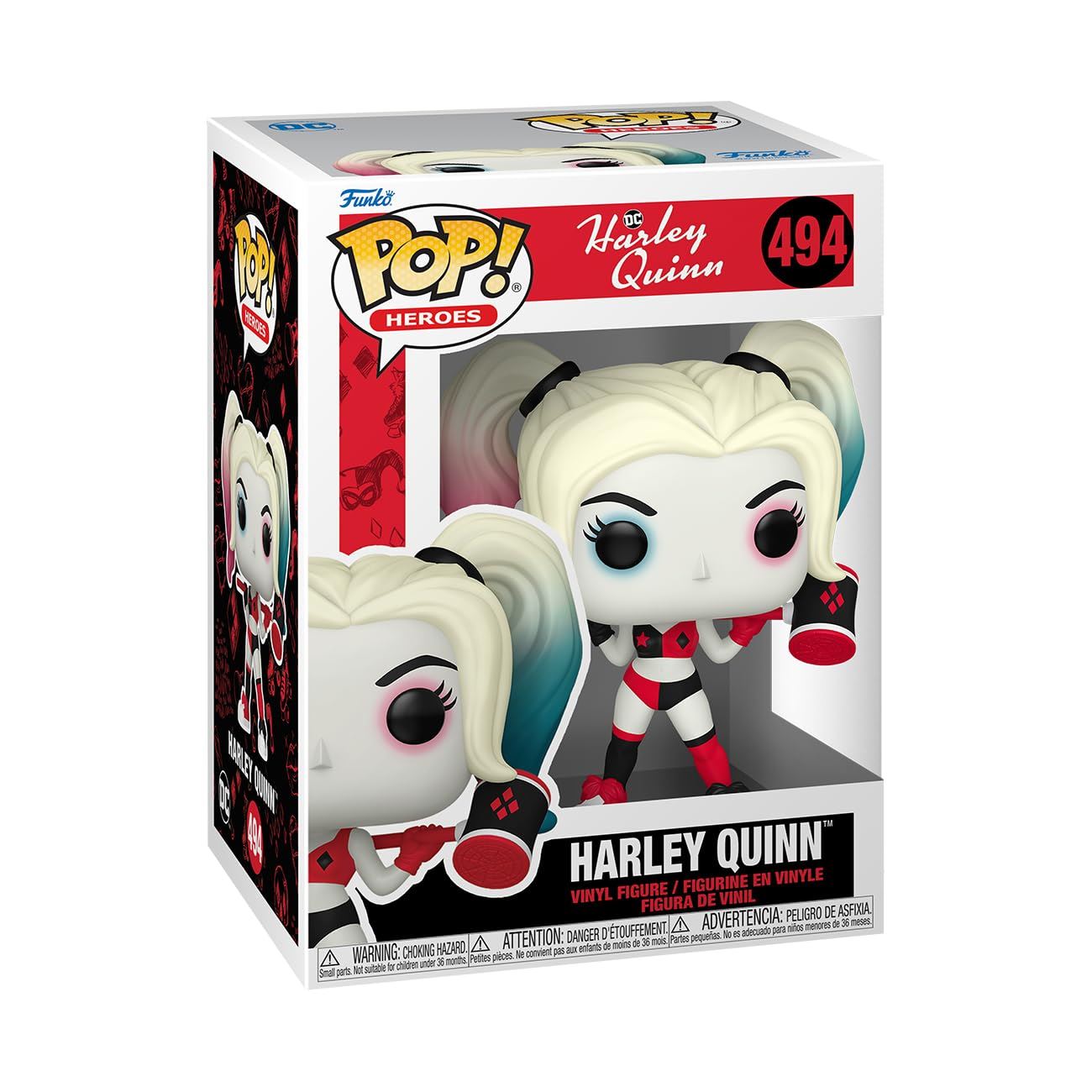 Harley Quinn Animated Series POP! Heroes Vinyl Figure Harley Quinn 9 cm