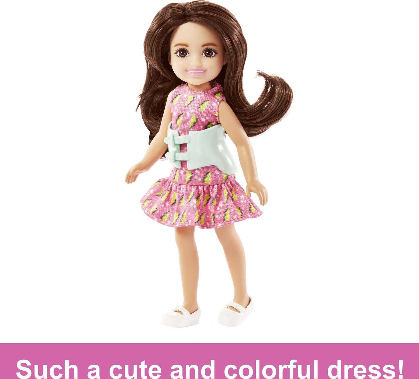 Barbie - Chelsea Core Doll With Pink Watermelon Dress  /Toys