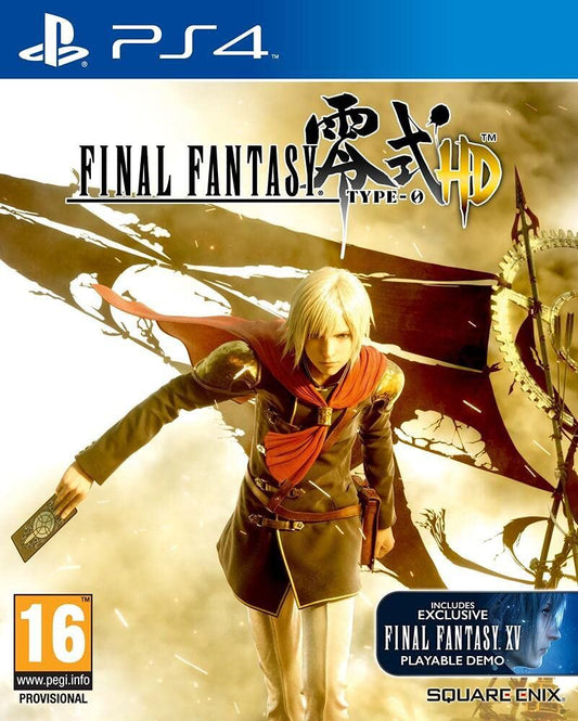 Final Fantasy Type-0 HD (Inc. FF XV (15) Demo) /PS4 *New & Sealed*