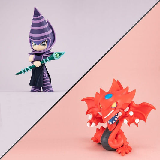Yu-Gi-Oh! Duel Monsters Megatoon PVC Slifer Sky Dragon & Dark Magician
