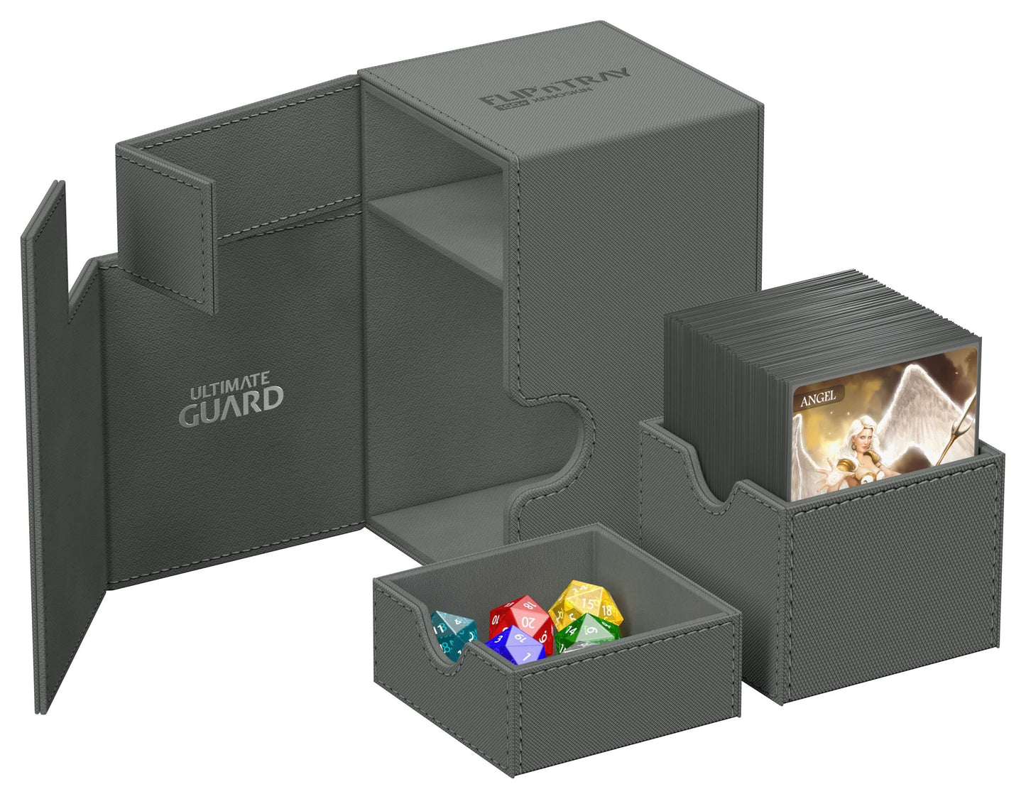 Ultimate Guard Flip`n`Tray 100+ XenoSkin Monocolor Grey