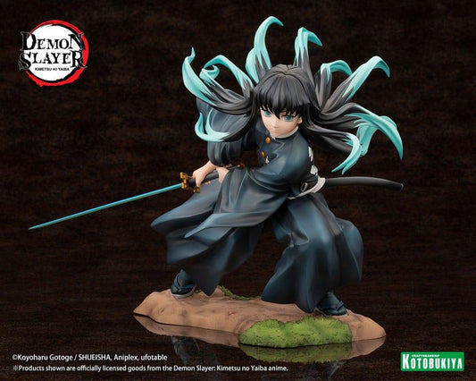 Demon Slayer Kimetsu no Yaiba ARTFXJ Statue Muichiro Tokito Bonus Edition 18cm
