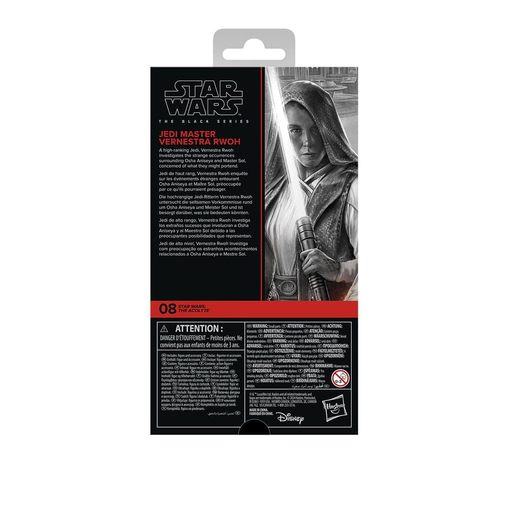 Star Wars: The Acolyte Black Series Action Figure Jedi Master Vernestra Rwoh 15