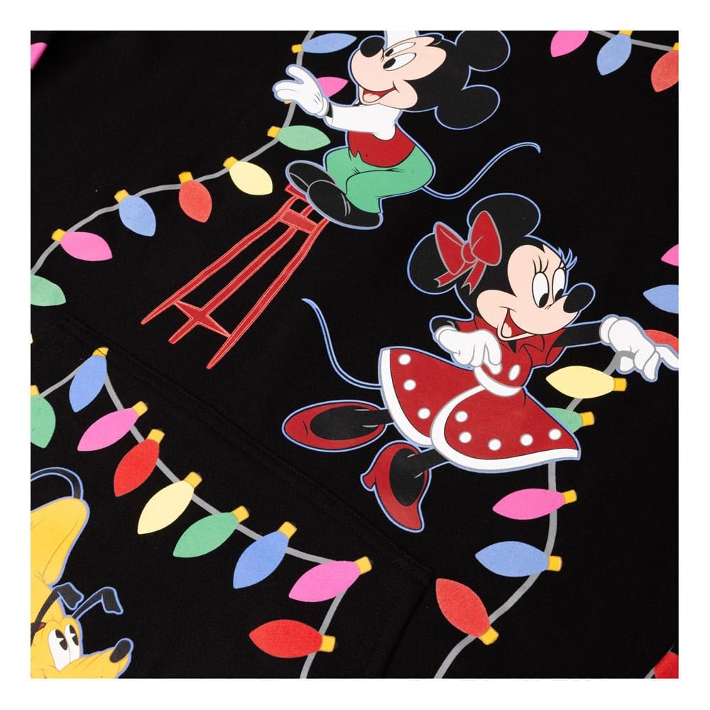Disney by Loungefly hooded jacket Mickeys Light Up Decorations  Size S