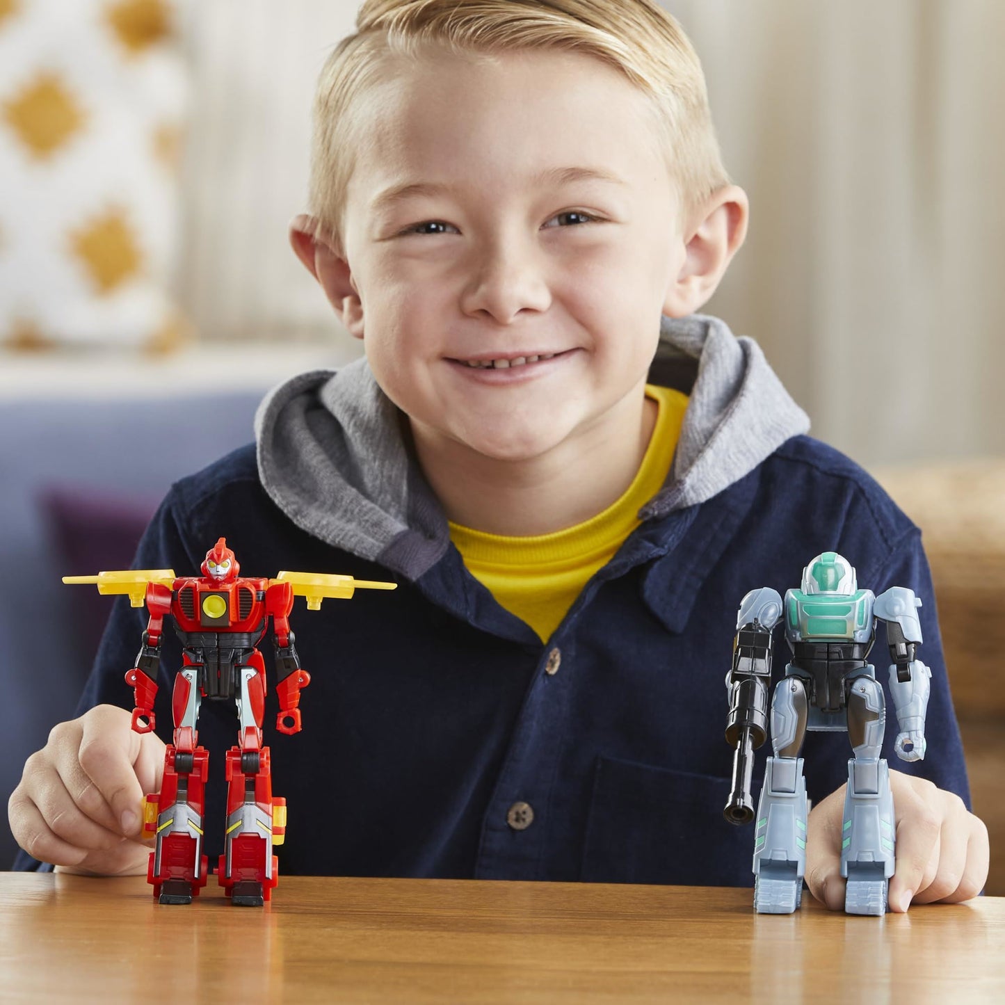 Transformers - Earthspark Cyber Combiner (Terran Twitch & Robby Malto) /Toys