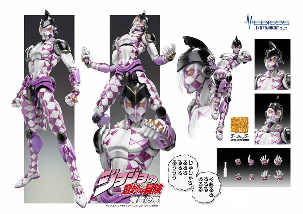 JoJo's Bizarre Adventure Part 5 Golden Wind Action Figure Chozokado 15cm