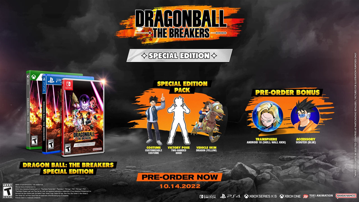 Dragon Ball: The Breakers - Special Edition (#) /Xbox One *New & Sealed*