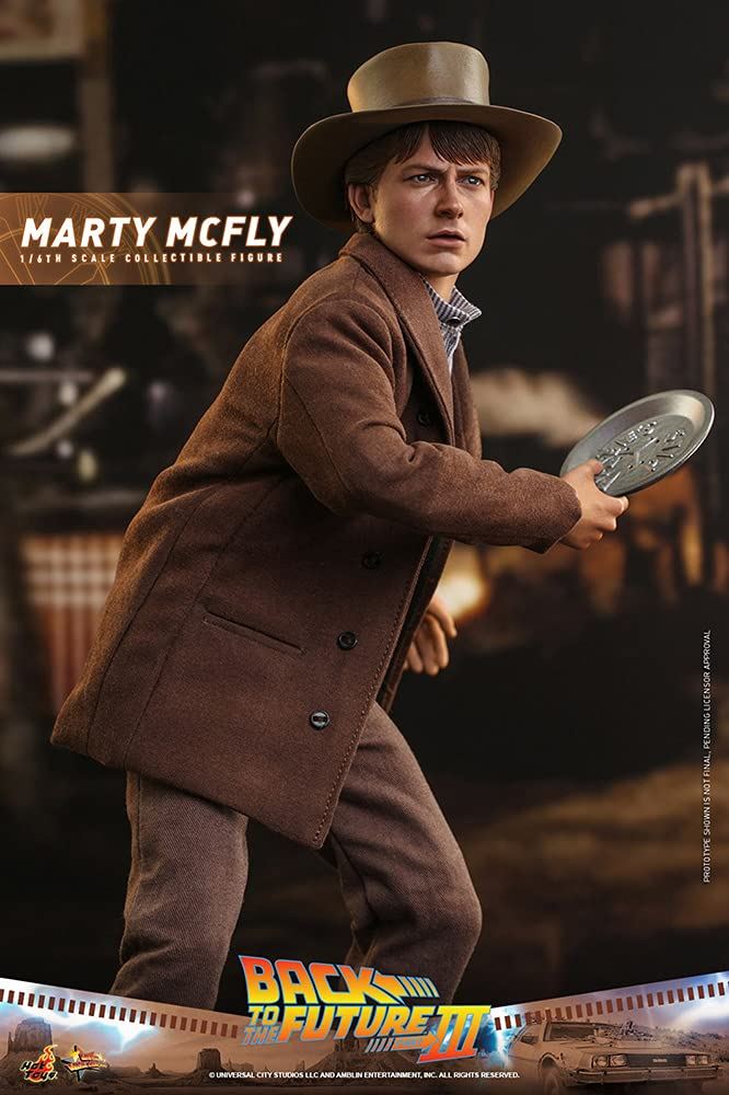 Back To The Future III Movie Masterpiece Action Figure 1/6 Marty McFly 28 cm