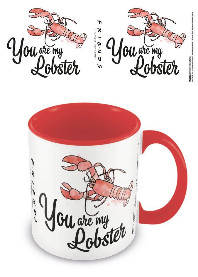 Friends Coloured Inner Mug You are my Lobster