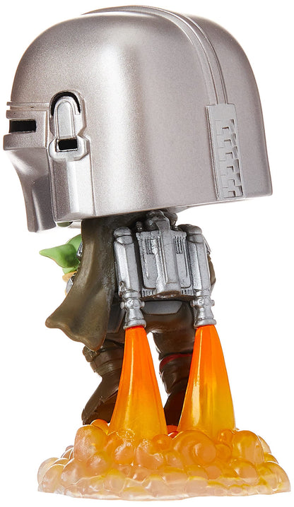 Star Wars The Mandalorian POP! TV Vinyl Figure Mando Flying w/ Jet Pack 9 cm