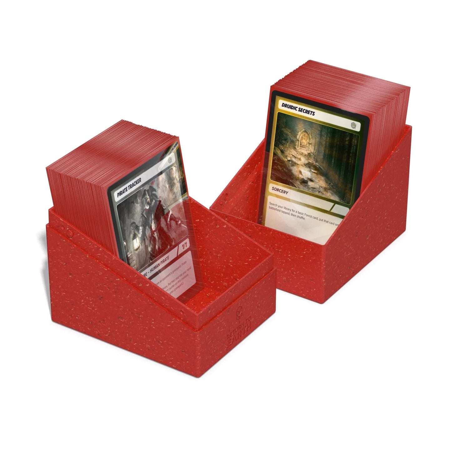 Ultimate Guard Return To Earth Boulder Deck Case 133+ Standard Size Red
