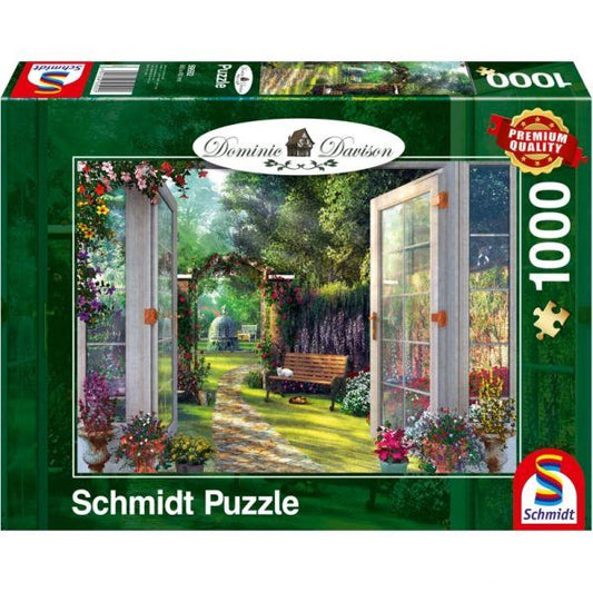 Dominic Davison: View of the Enchanted Garden (1000pc)