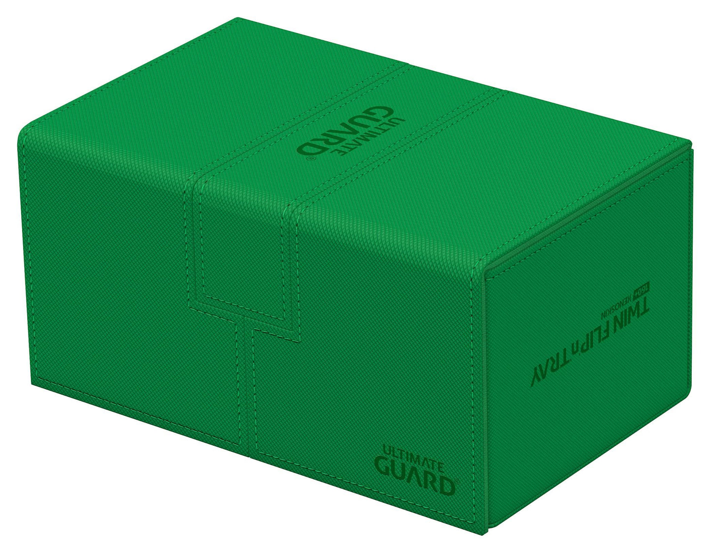 Ultimate Guard Twin Flip`n`Tray 160+ XenoSkin Monocolor Green