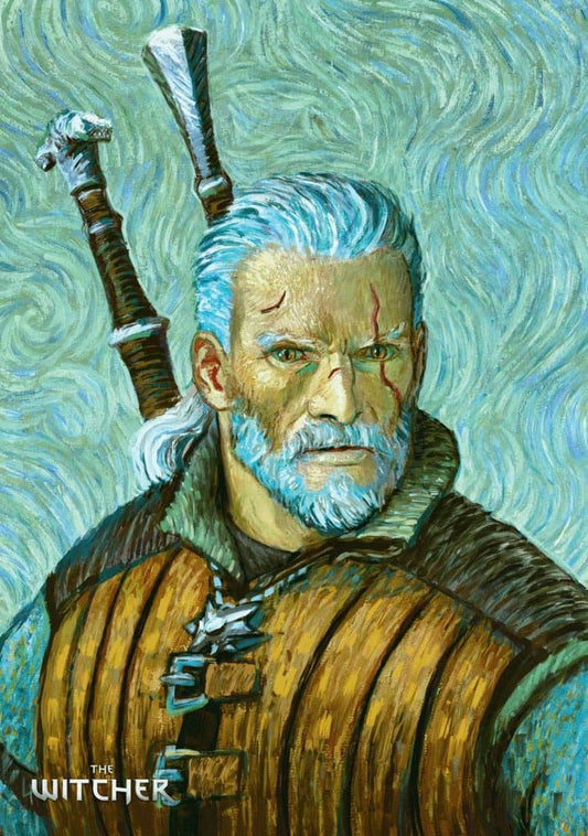The Witcher III: Wild Hunt Game Art Chronicles Puzzle Geralt inspired by Vincent