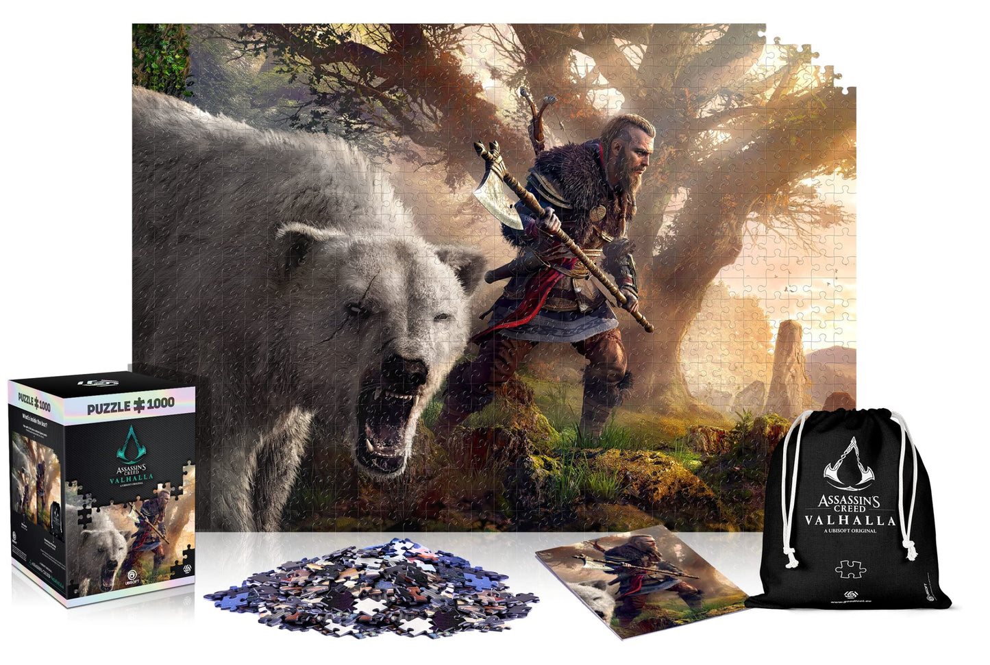 Good Loot: Assassin's Creed Valhalla (Eivor & Polar Bear) 1000pcs Puzzle s