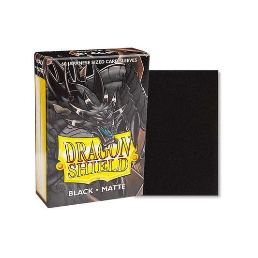 UNIT Dragon Shield Matte Japanese size - Black (60 ct. In box)