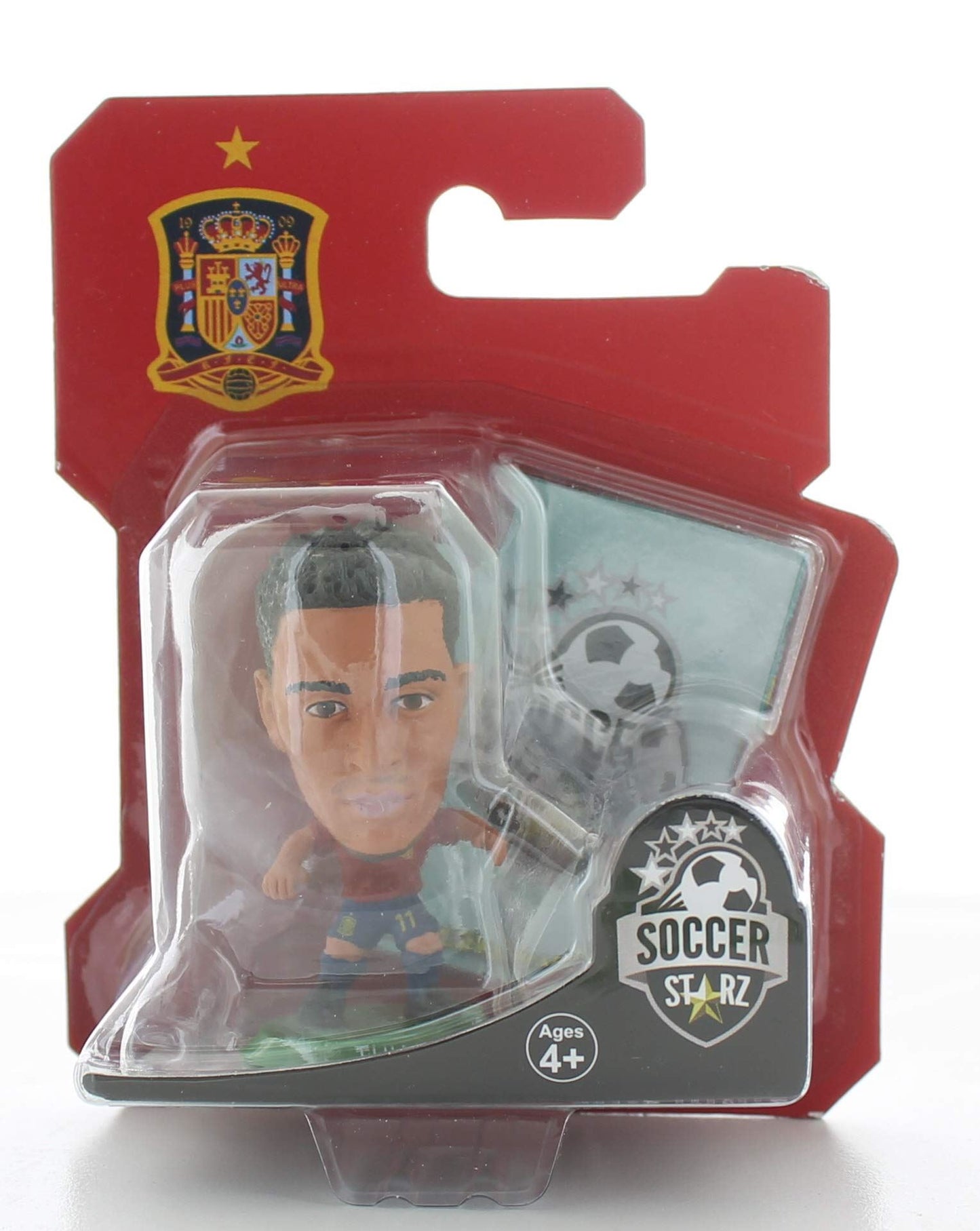 Soccerstarz - Spain Thiago Alcantara (NEW SCULPT) - Home Kit