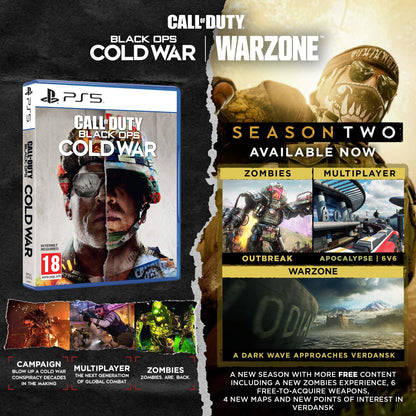 Call Of Duty Blops Cold War Playstation 5 *New & Sealed*