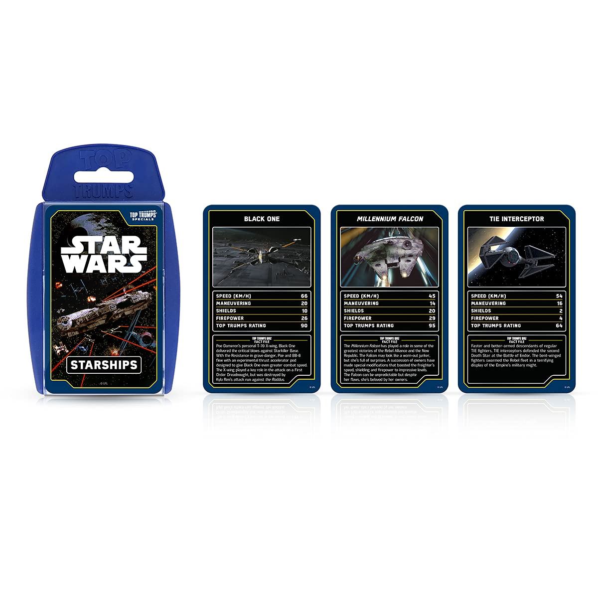 Top Trumps Specials Star Wars Starships /Toys