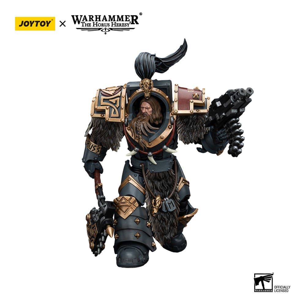 Warhammer The Horus Heresy Action Figure 1/18 Space Wolves Varagyr Wolf Guard Sq