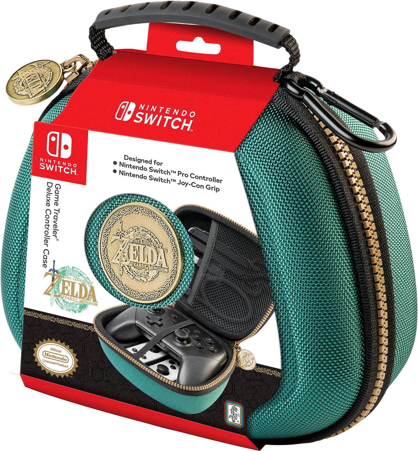 Zelda Green Case Controller - New Nintendo Switch - M7332z