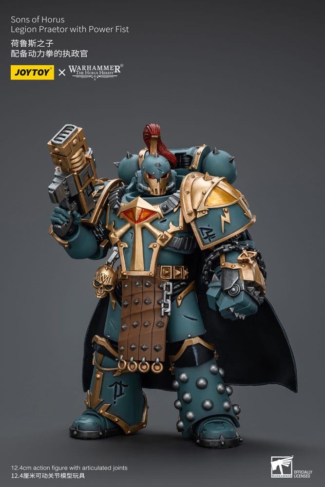 Warhammer The Horus Heresy Action Figure 1/18 Legion Praetor With Power Fist 12