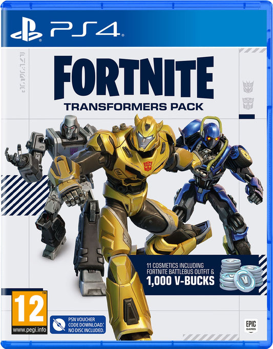 Fortnite Transformers Pack Playstation 4 *New & Sealed*