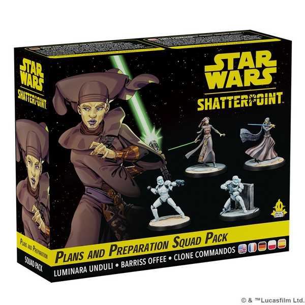 Star Wars Shatterpoint: Plans & Preparation (General Luminara Unduli Squad Pack)
