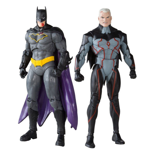 DC Collector Figures Pack of 2 Omega Unmasked & Batman Bloody)(Gold Label 18cm
