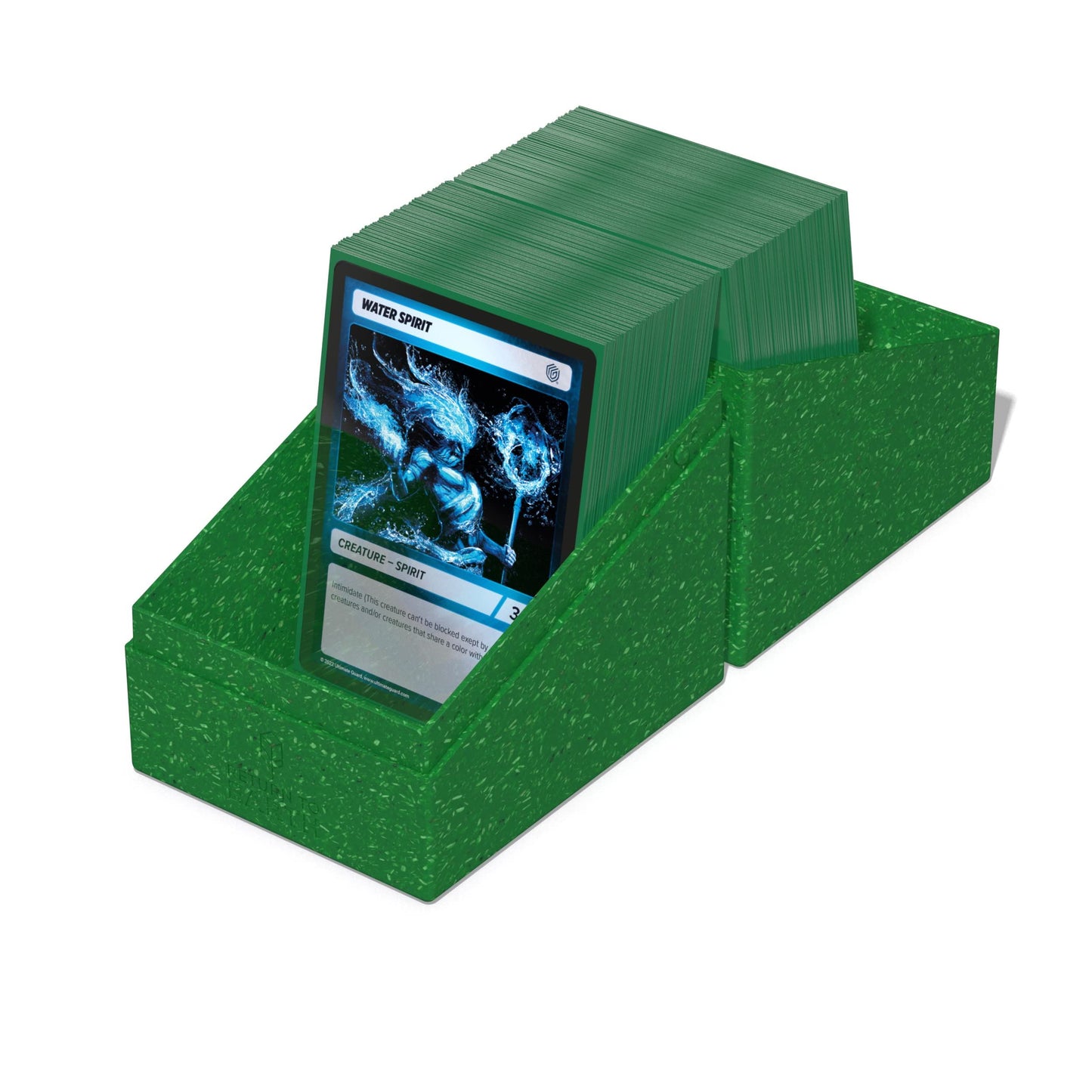 Ultimate Guard Return To Earth Boulder Deck Case 133+ Standard Size Green