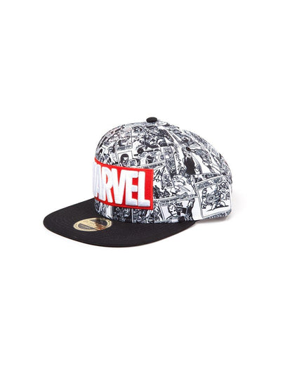 Marvel Comics Snapback Cap Classic Red & White Logo
