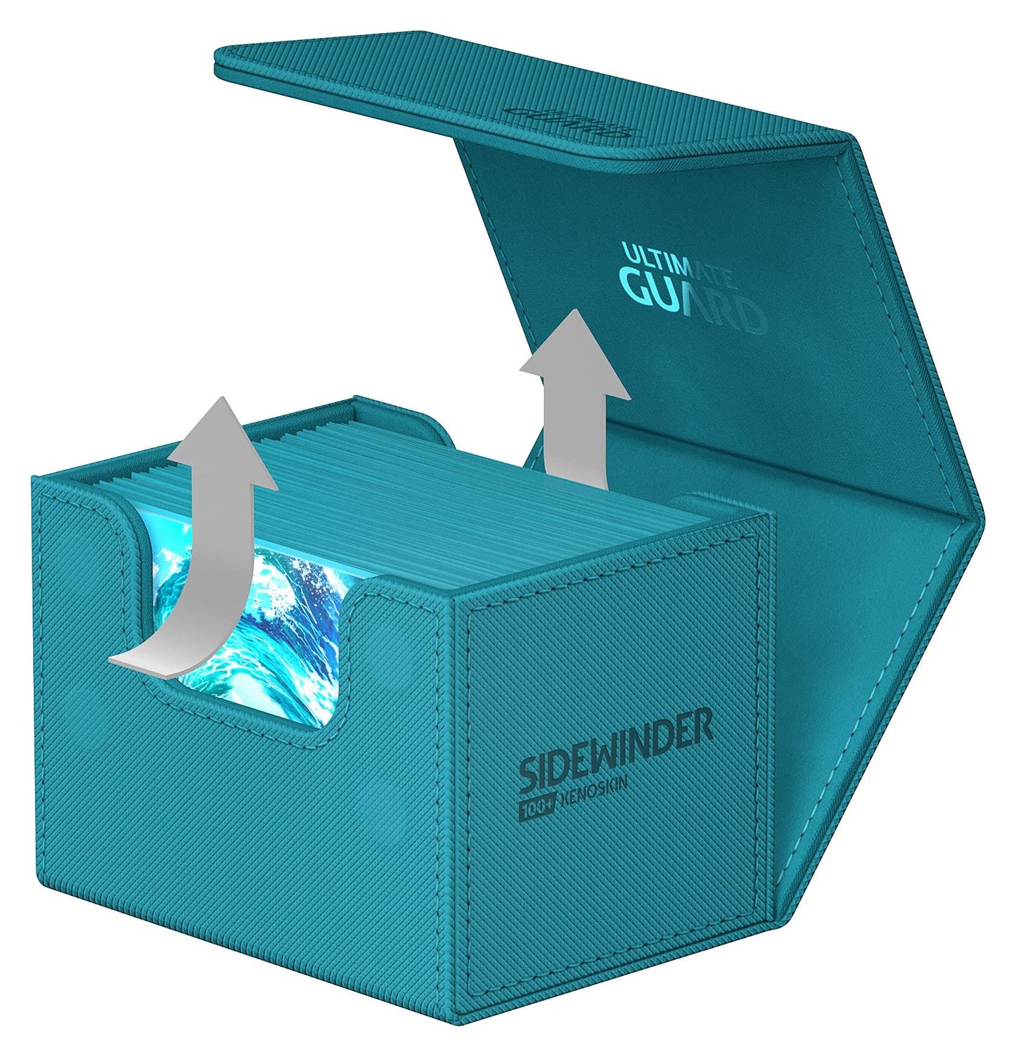 Ultimate Guard Sidewinder 100+ XenoSkin Monocolor Petrol