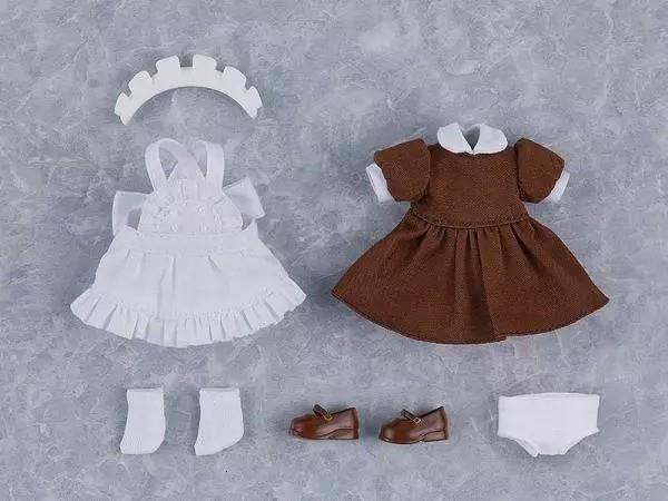 Original Character for Nendoroid Doll Figures Set Maid Outfit Mini (Brown)