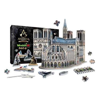 Wrebbit 3D Puzzle - Assassins Creed Notre Dame
