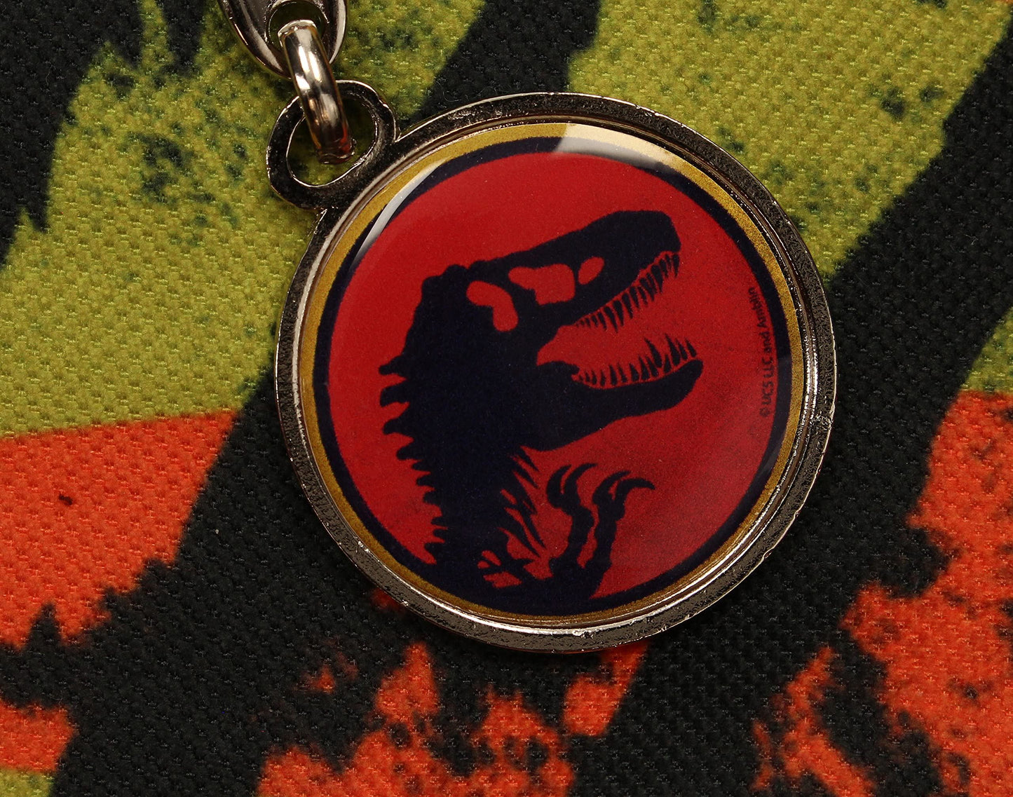Jurassic Park Metal Keychain Logo 7 cm